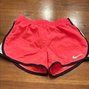 Nike Girls bright Coral Athletic Shorts